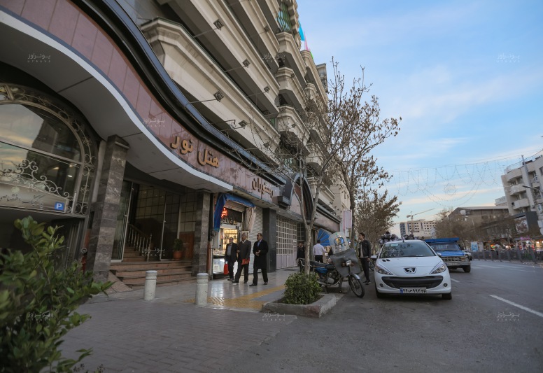 ورودی هتل هتل نور مشهد